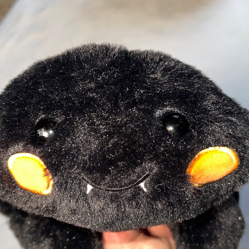 Jazwares Applause 13” Spider Plush Fangs Orange Bow